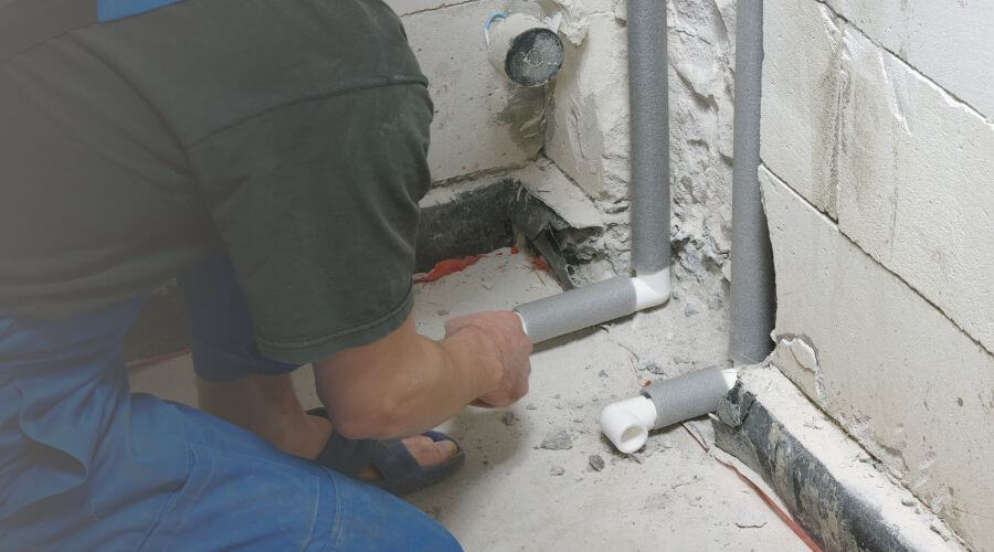 Local tankless water heater installation in Hartland, VT